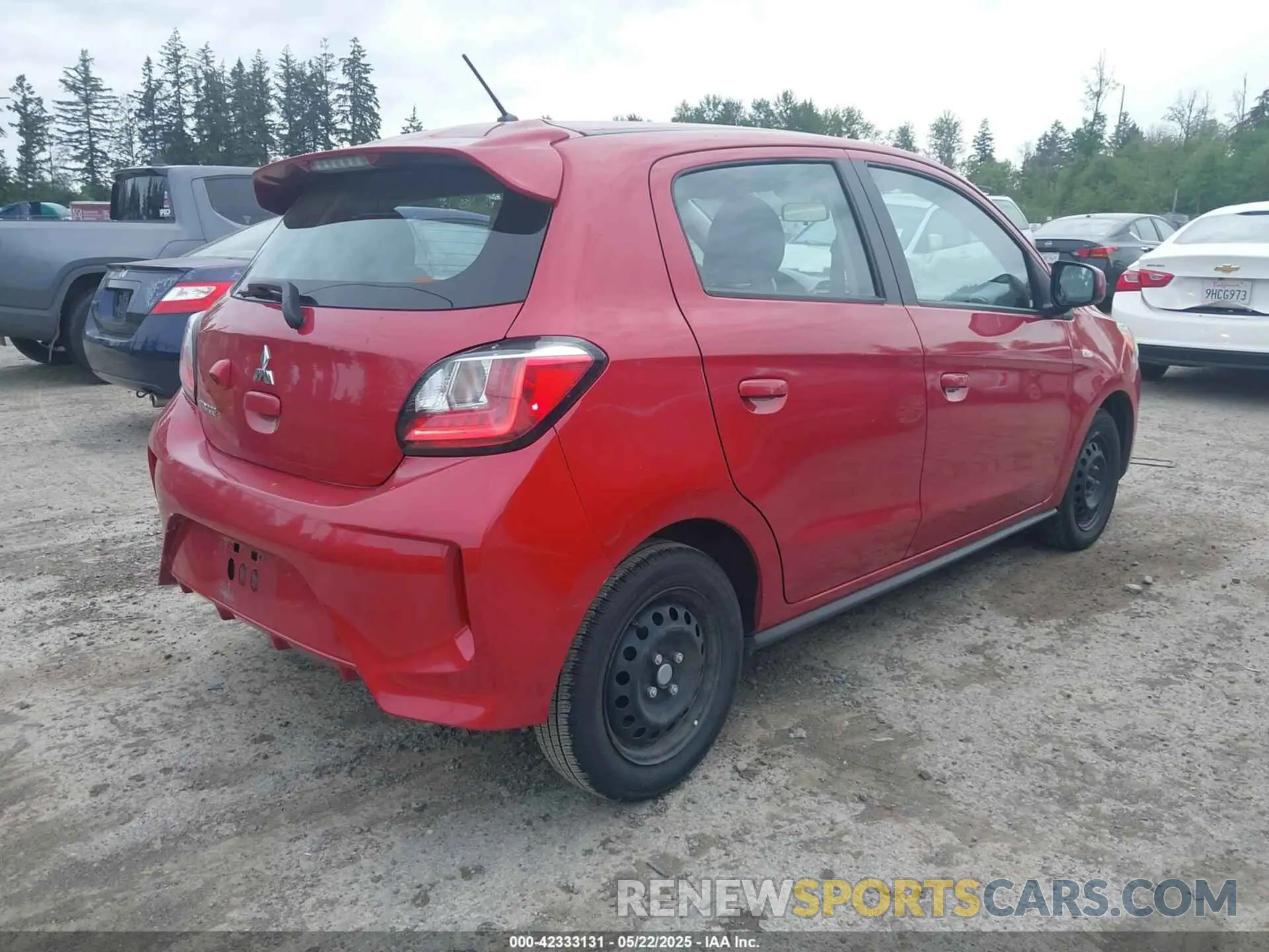 4 Photograph of a damaged car ML32AUHJ8MH014457 MITSUBISHI MIRAGE 2021