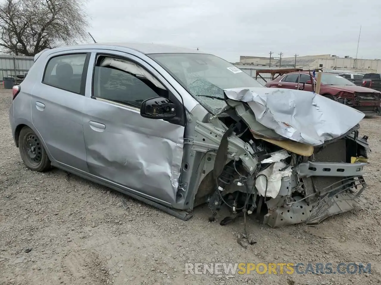 4 Photograph of a damaged car ML32AUHJ9MH004570 MITSUBISHI MIRAGE 2021