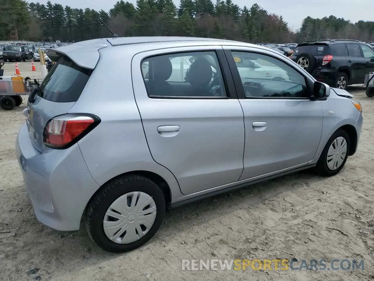 3 Photograph of a damaged car ML32AUHJ9MH008120 MITSUBISHI MIRAGE 2021