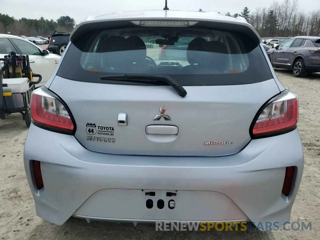 6 Photograph of a damaged car ML32AUHJ9MH008120 MITSUBISHI MIRAGE 2021