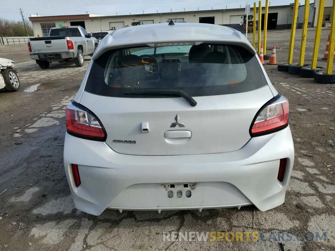 6 Photograph of a damaged car ML32AUHJ9MH008571 MITSUBISHI MIRAGE 2021