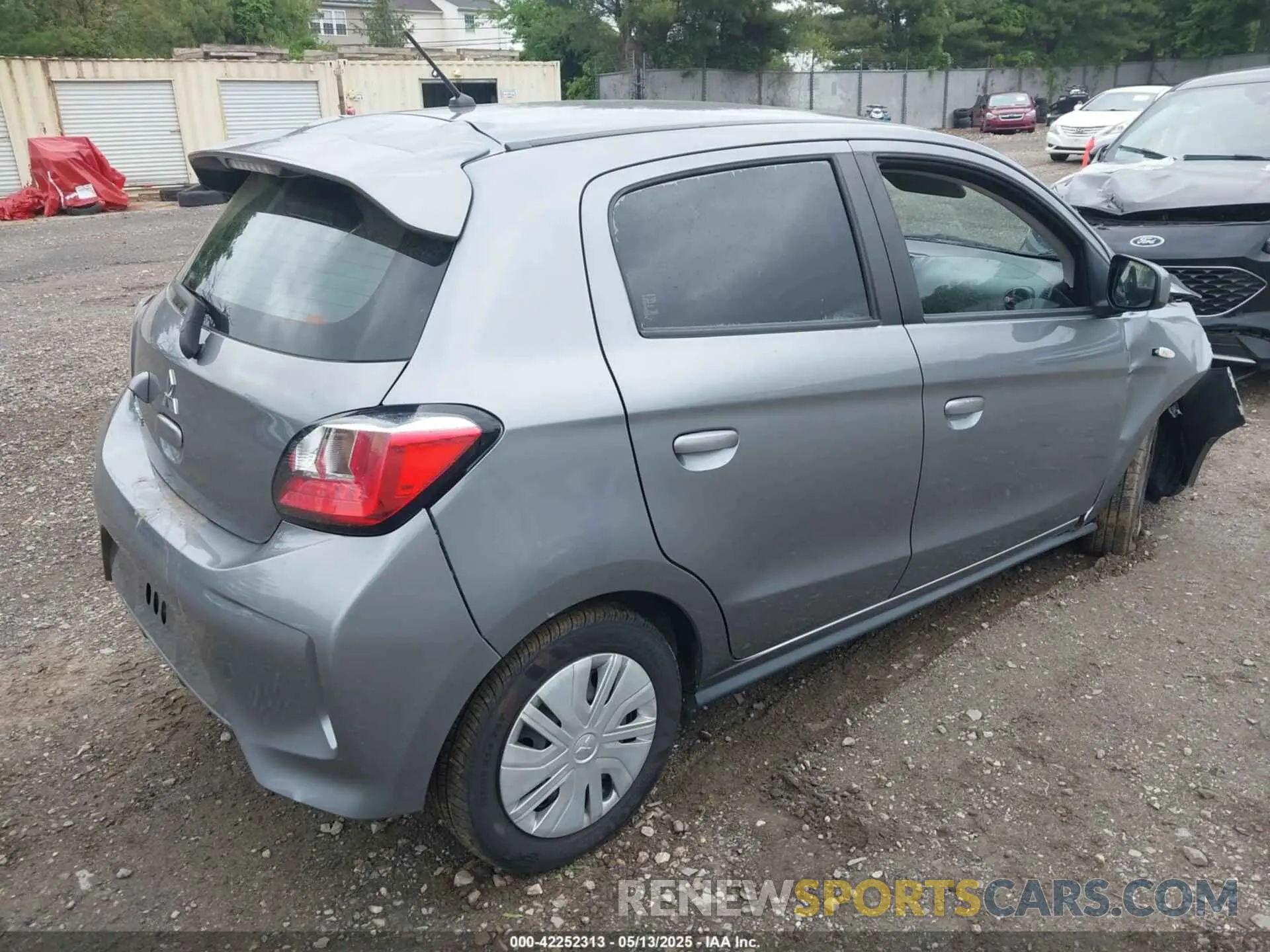 4 Photograph of a damaged car ML32AUHJ9MH008618 MITSUBISHI MIRAGE 2021