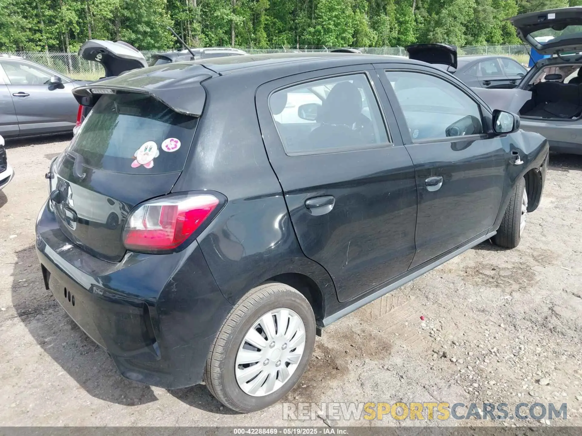 4 Photograph of a damaged car ML32AUHJ9MH010224 MITSUBISHI MIRAGE 2021