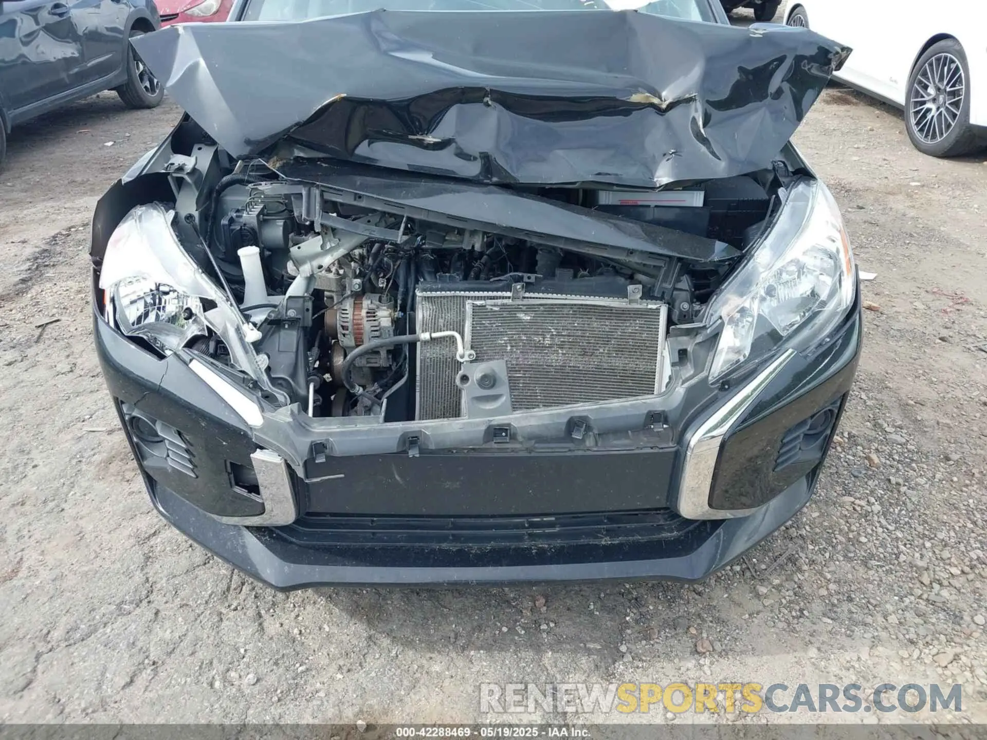 6 Photograph of a damaged car ML32AUHJ9MH010224 MITSUBISHI MIRAGE 2021