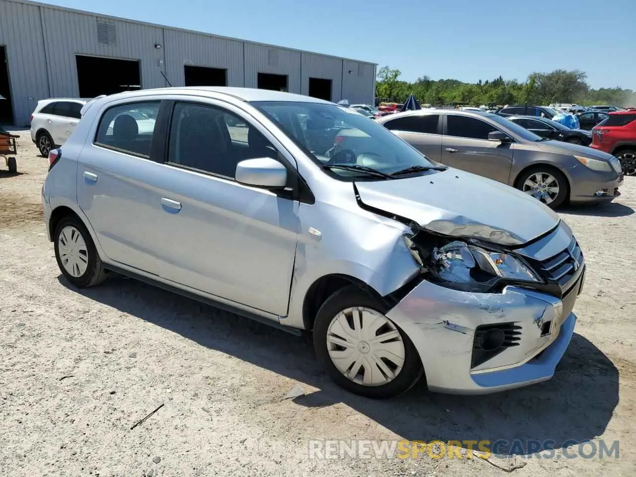 4 Photograph of a damaged car ML32AUHJ9MH013057 MITSUBISHI MIRAGE 2021