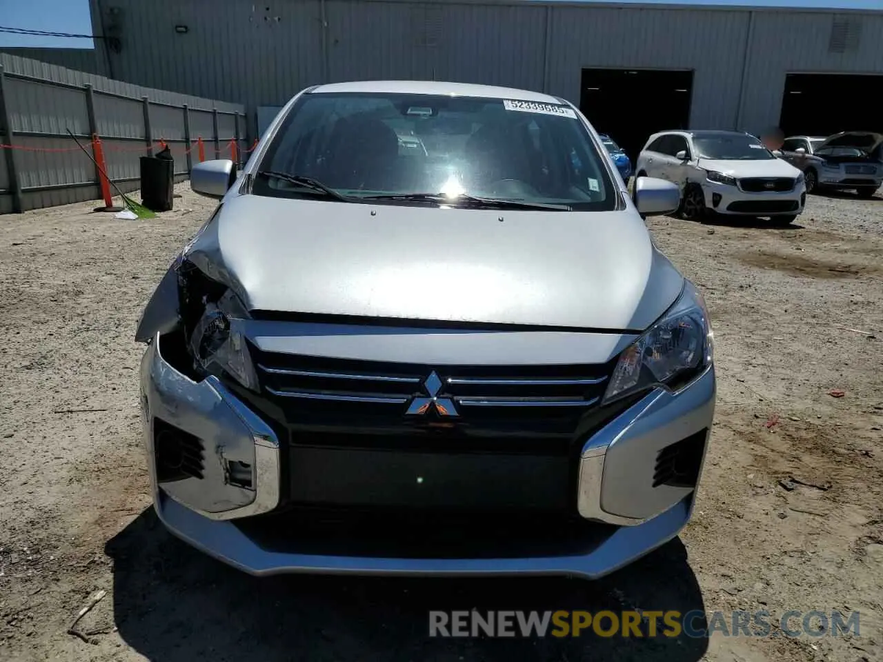 5 Photograph of a damaged car ML32AUHJ9MH013057 MITSUBISHI MIRAGE 2021
