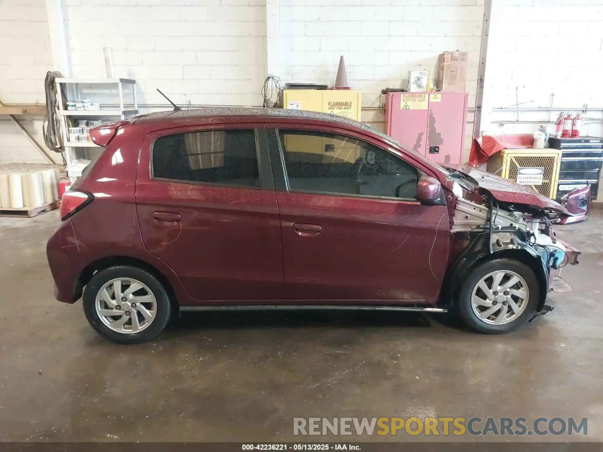 13 Photograph of a damaged car ML32AUHJXMH002228 MITSUBISHI MIRAGE 2021