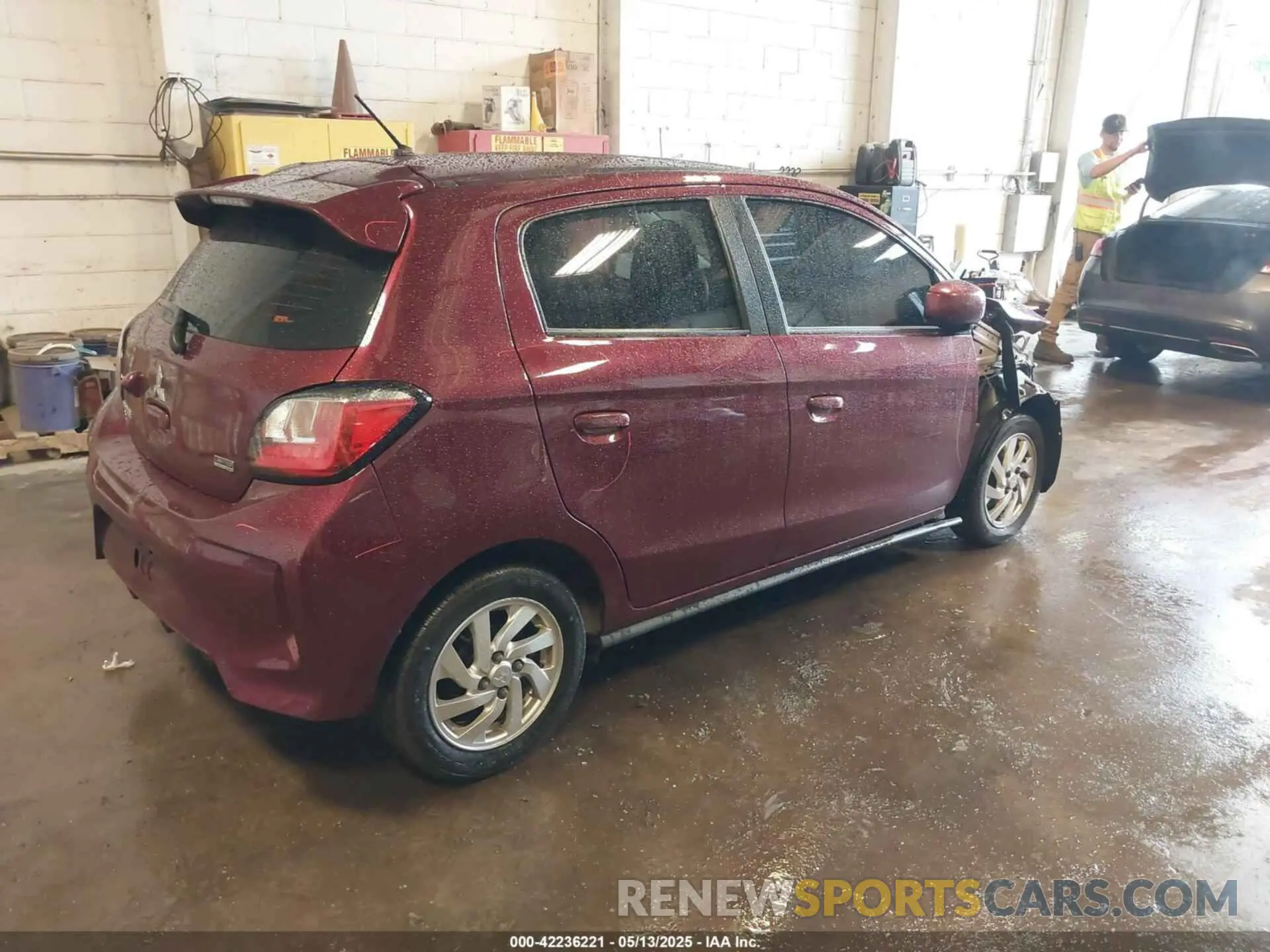 4 Photograph of a damaged car ML32AUHJXMH002228 MITSUBISHI MIRAGE 2021