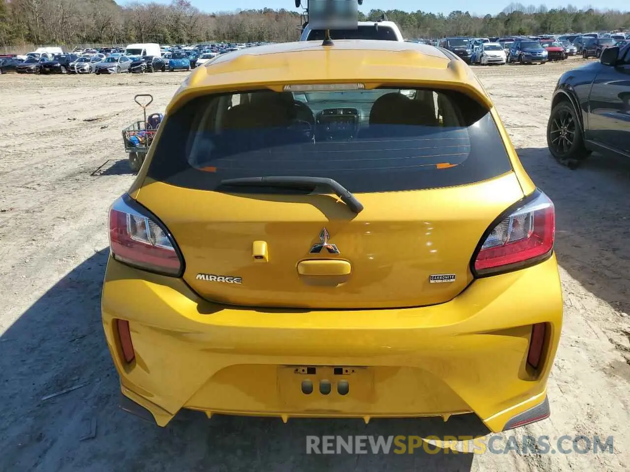 6 Photograph of a damaged car ML32AUHJXMH004707 MITSUBISHI MIRAGE 2021