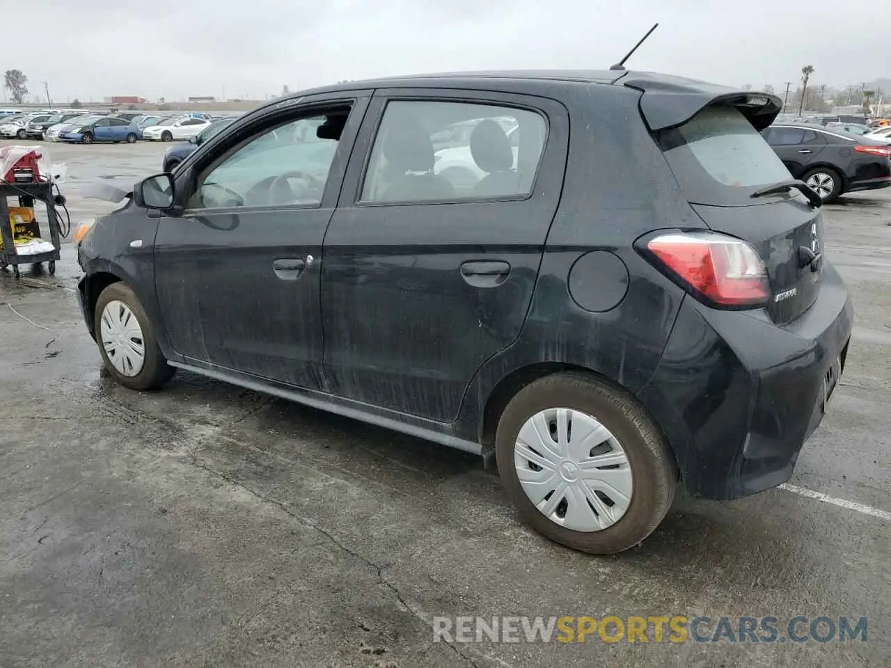 2 Photograph of a damaged car ML32AUHJXMH007669 MITSUBISHI MIRAGE 2021