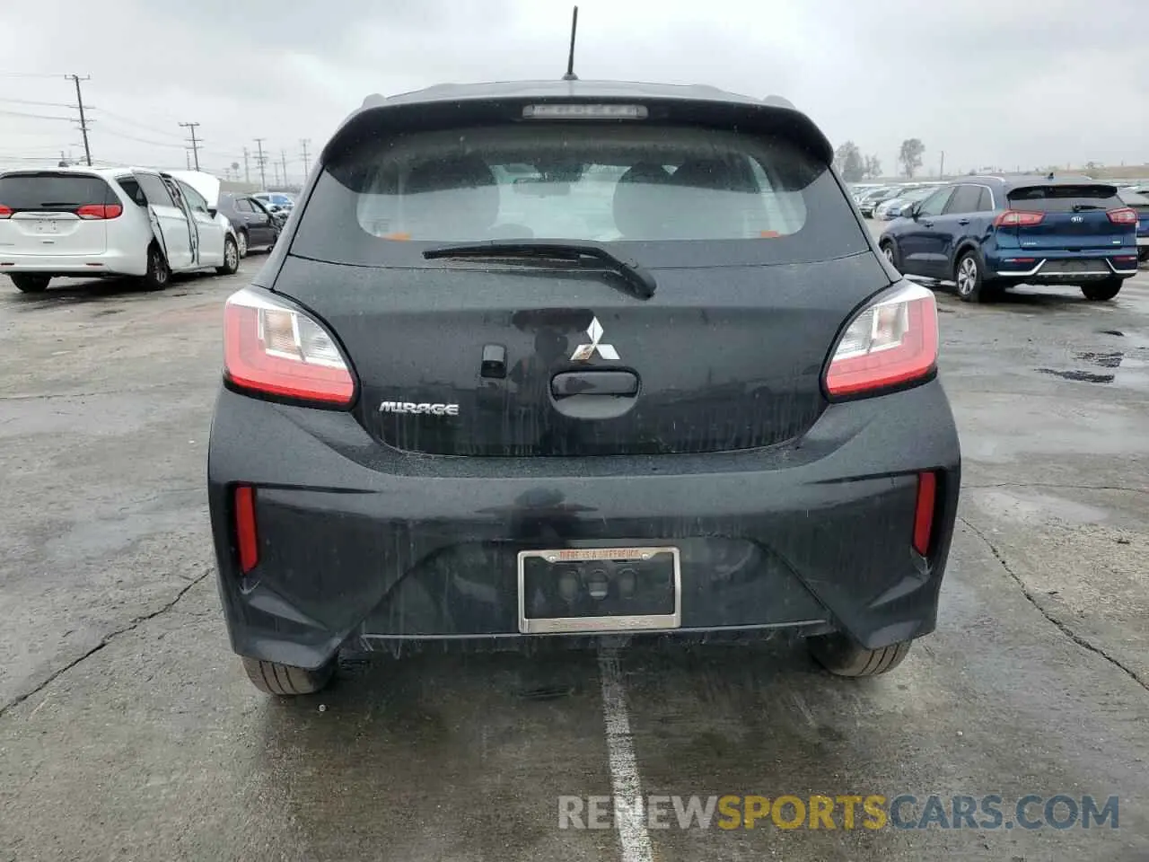 6 Photograph of a damaged car ML32AUHJXMH007669 MITSUBISHI MIRAGE 2021