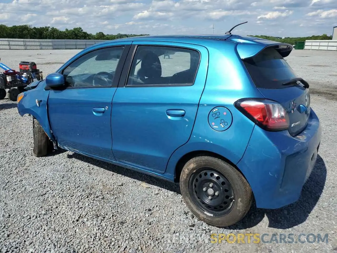 2 Photograph of a damaged car ML32AUHJXMH011429 MITSUBISHI MIRAGE 2021