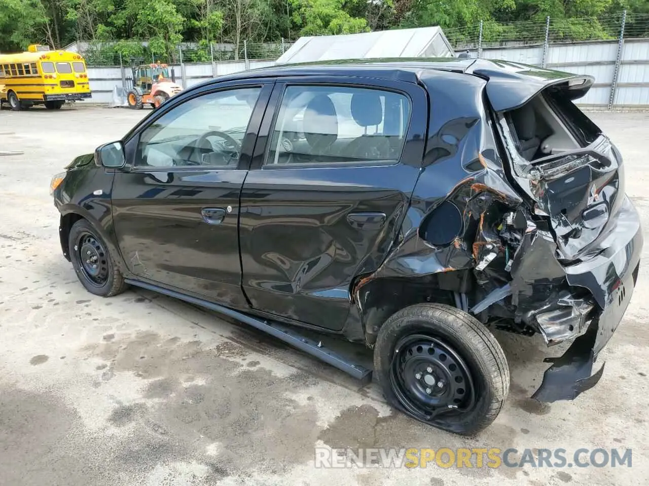 2 Photograph of a damaged car ML32AUHJXMH012614 MITSUBISHI MIRAGE 2021