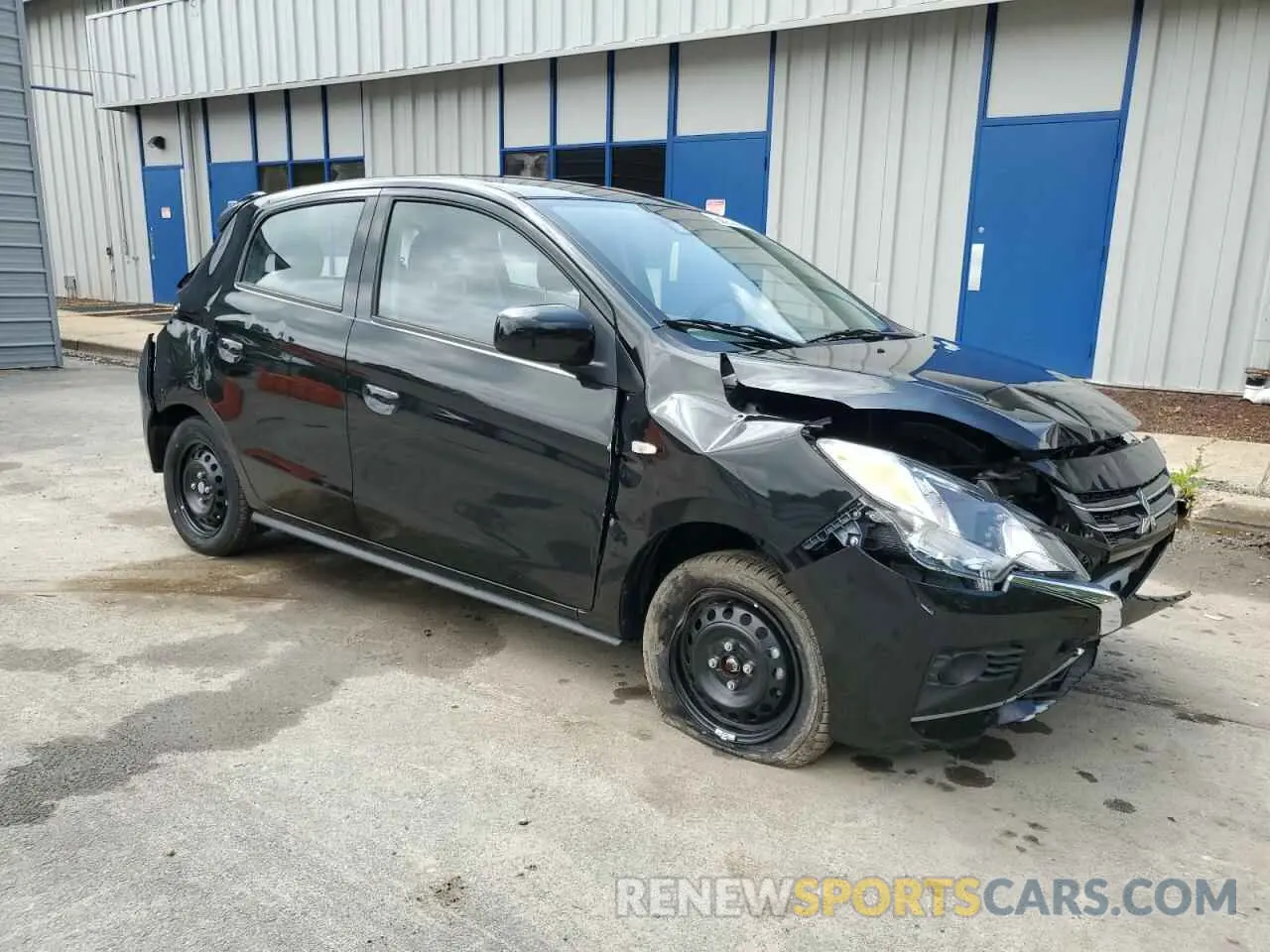 4 Photograph of a damaged car ML32AUHJXMH012614 MITSUBISHI MIRAGE 2021