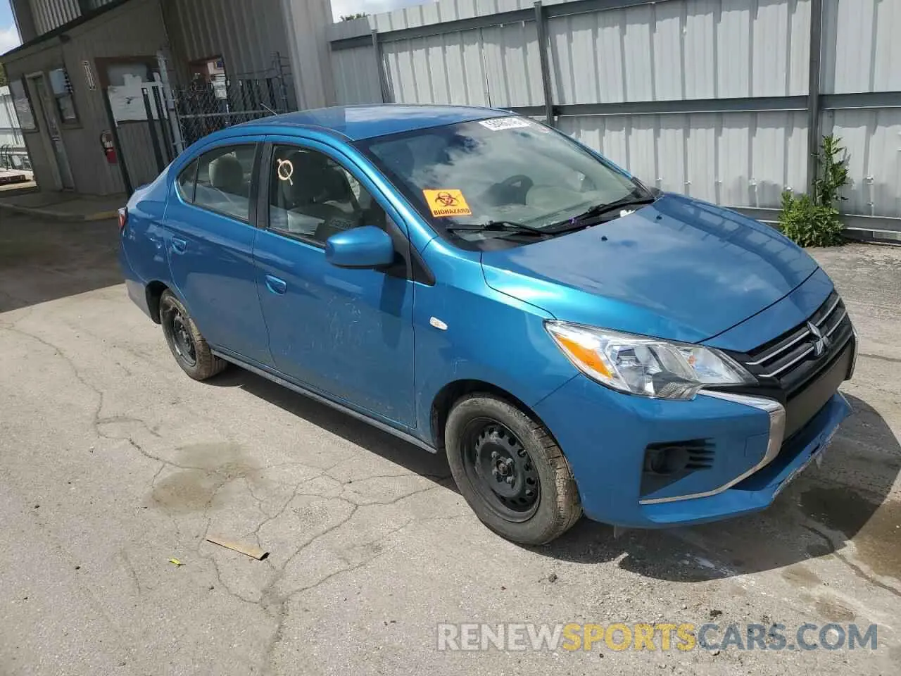 4 Photograph of a damaged car ML32FUFJ1MHF00907 MITSUBISHI MIRAGE 2021