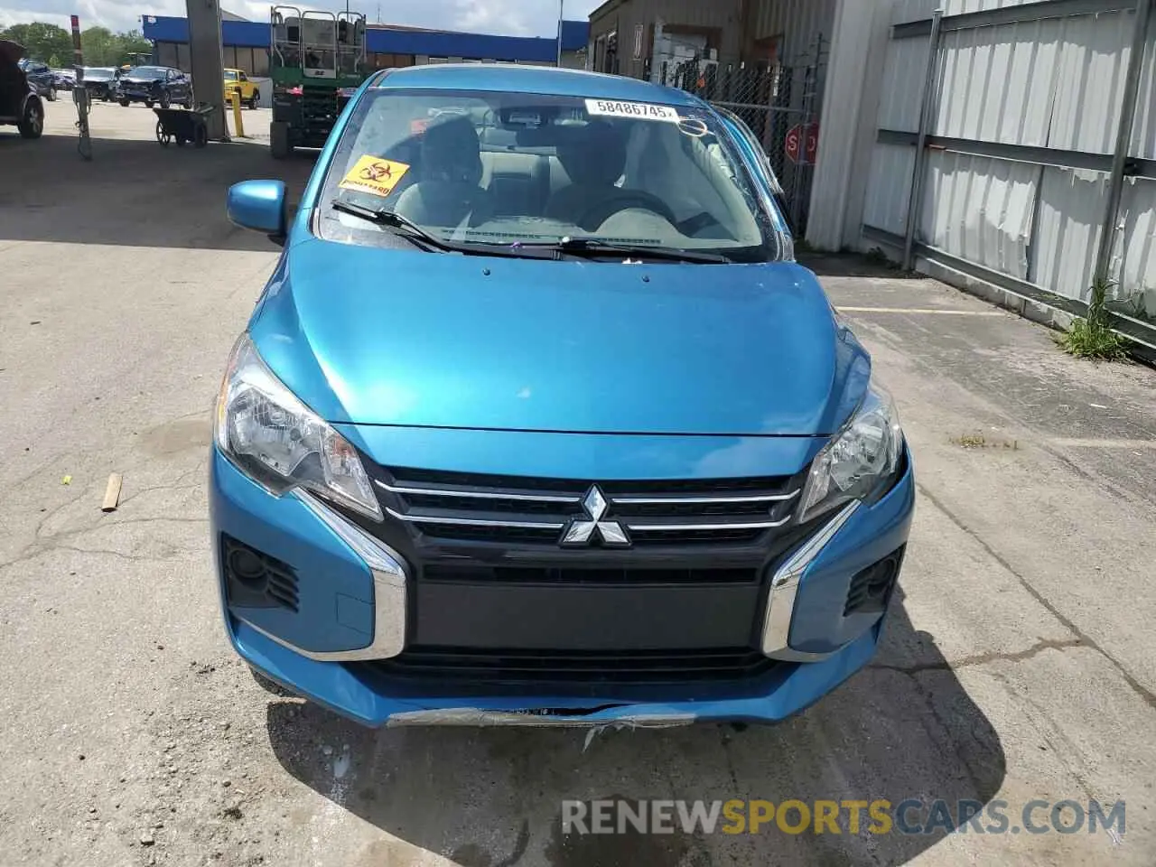 5 Photograph of a damaged car ML32FUFJ1MHF00907 MITSUBISHI MIRAGE 2021