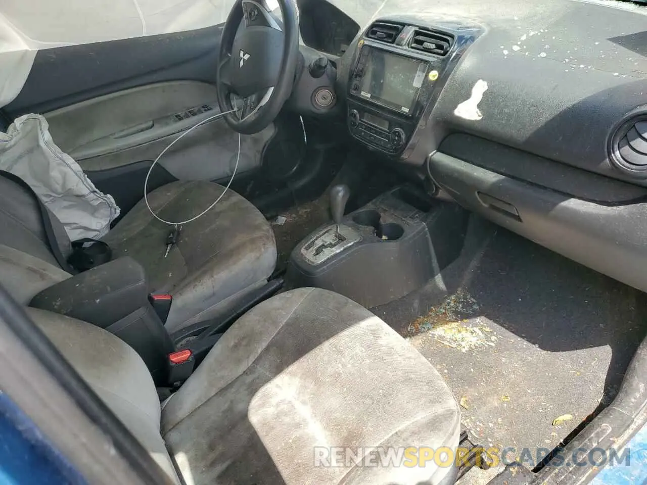 8 Photograph of a damaged car ML32FUFJ1MHF00907 MITSUBISHI MIRAGE 2021