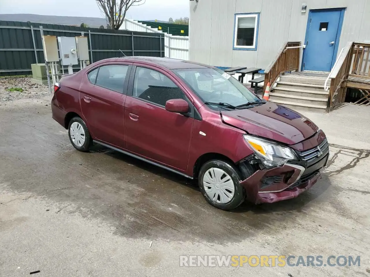 4 Photograph of a damaged car ML32FUFJ1MHF02141 MITSUBISHI MIRAGE 2021