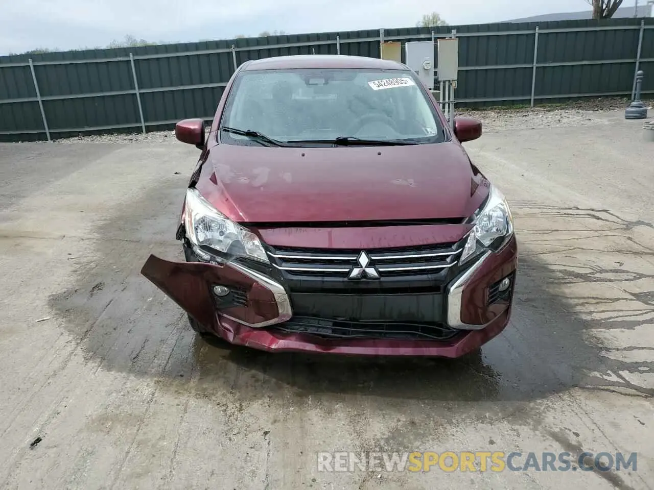 5 Photograph of a damaged car ML32FUFJ1MHF02141 MITSUBISHI MIRAGE 2021