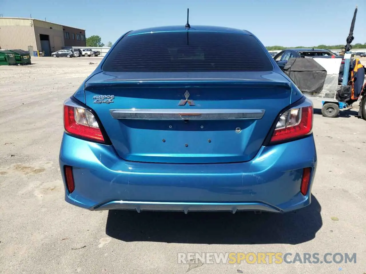 6 Photograph of a damaged car ML32FUFJ2MHF05467 MITSUBISHI MIRAGE 2021