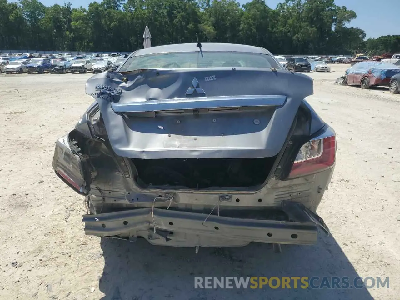 6 Photograph of a damaged car ML32FUFJ3MHF01525 MITSUBISHI MIRAGE 2021