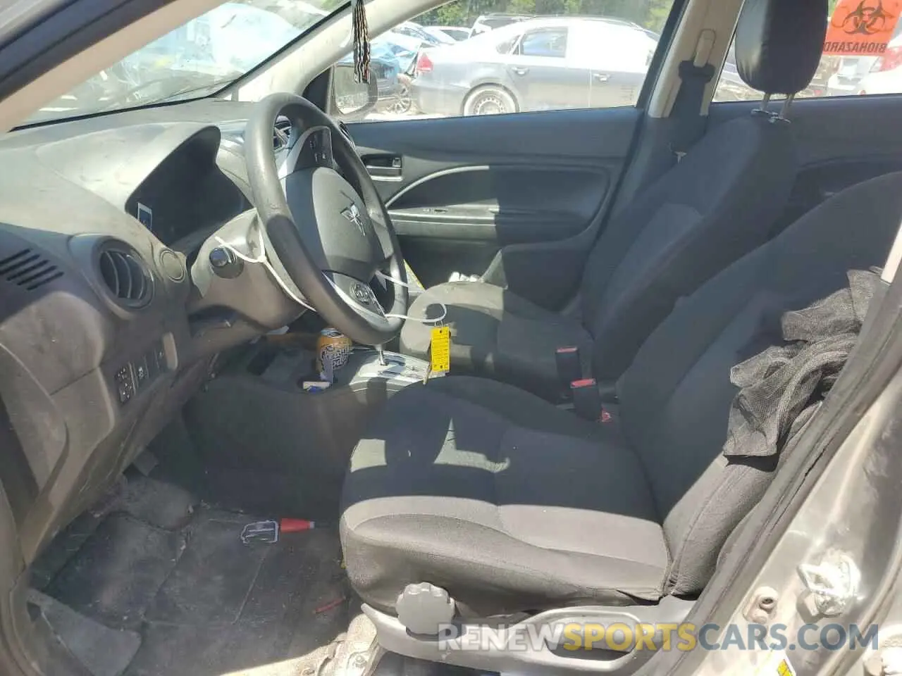 7 Photograph of a damaged car ML32FUFJ3MHF01525 MITSUBISHI MIRAGE 2021