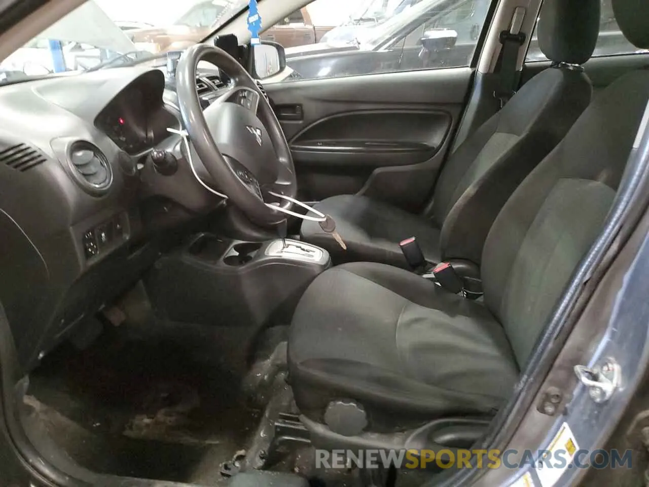 7 Photograph of a damaged car ML32FUFJ3MHF02979 MITSUBISHI MIRAGE 2021