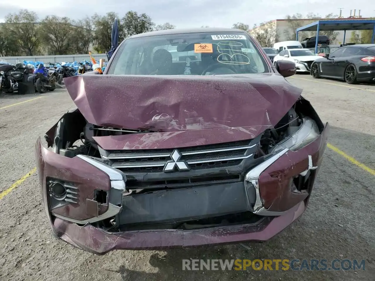 5 Photograph of a damaged car ML32FUFJ4MHF02893 MITSUBISHI MIRAGE 2021