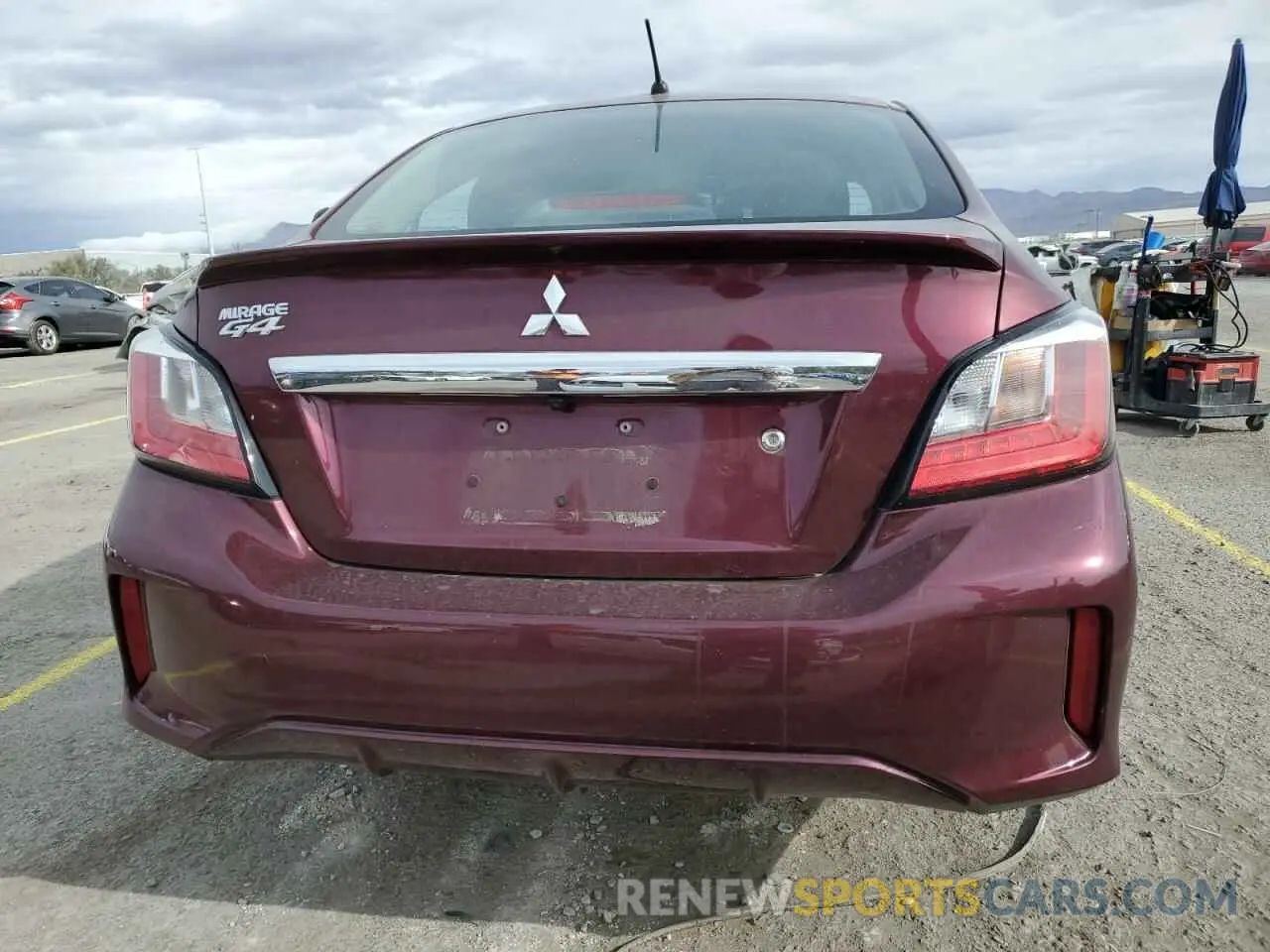 6 Photograph of a damaged car ML32FUFJ4MHF02893 MITSUBISHI MIRAGE 2021