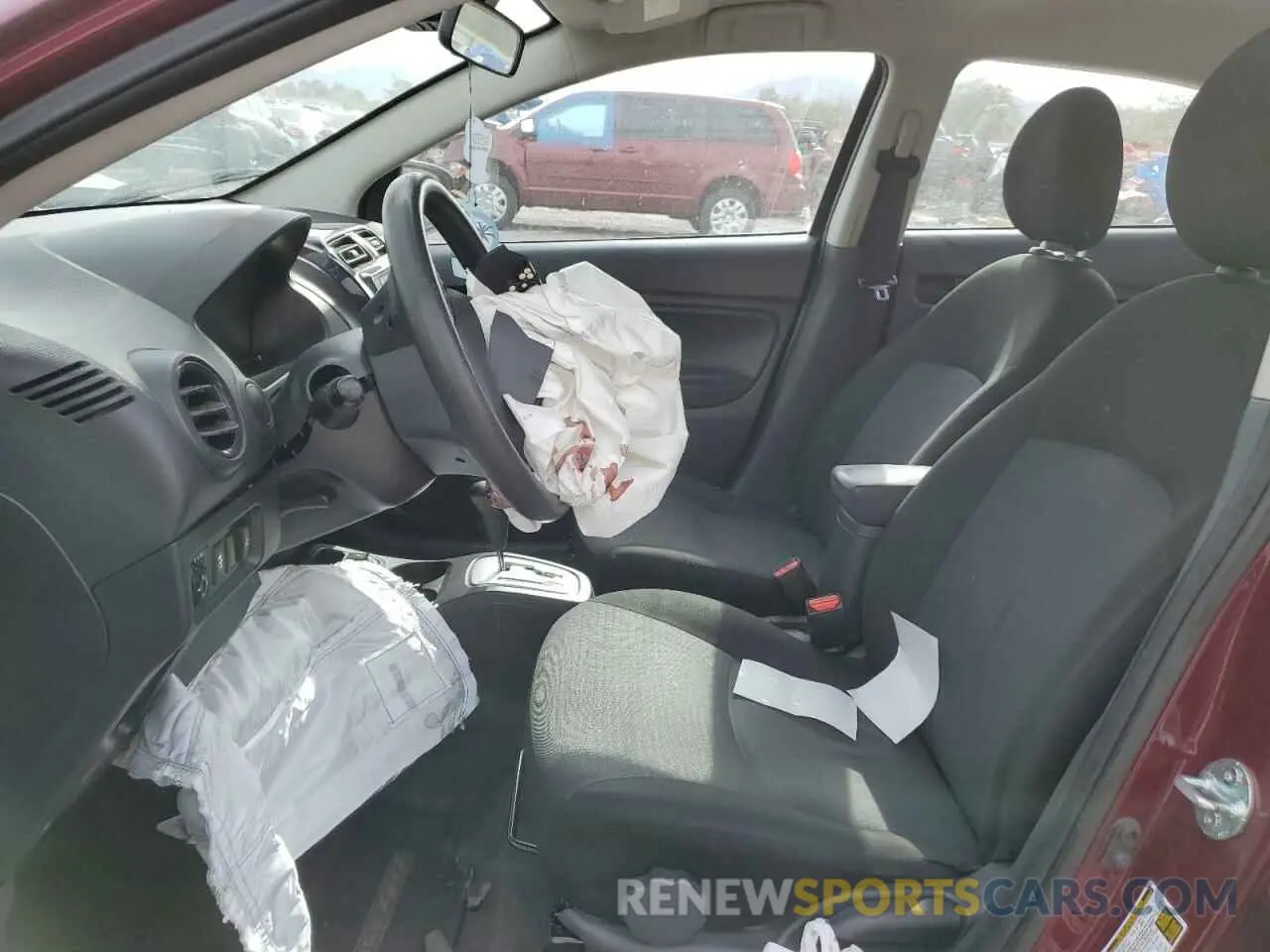 7 Photograph of a damaged car ML32FUFJ4MHF02893 MITSUBISHI MIRAGE 2021