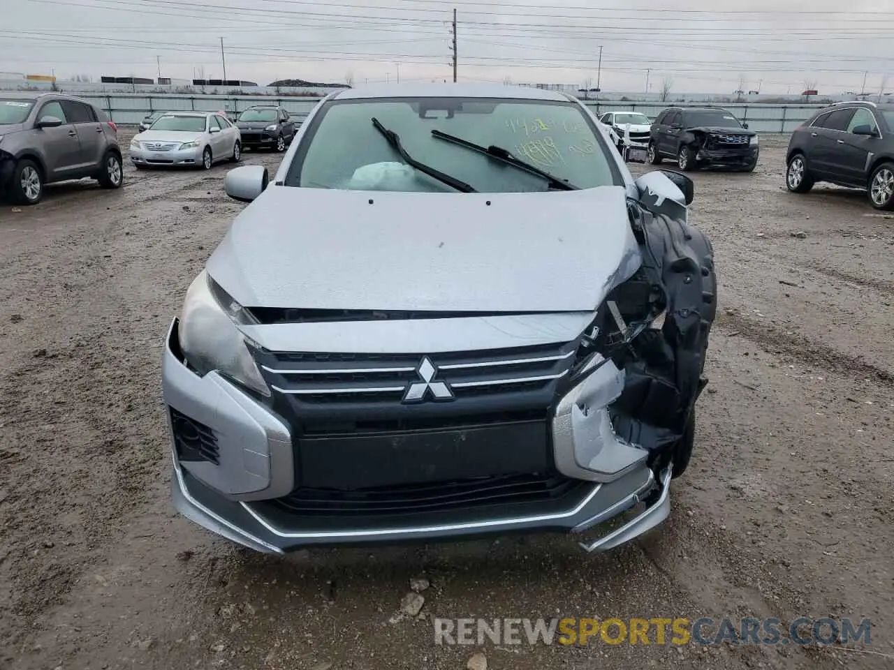 5 Photograph of a damaged car ML32FUFJ5MHF05186 MITSUBISHI MIRAGE 2021