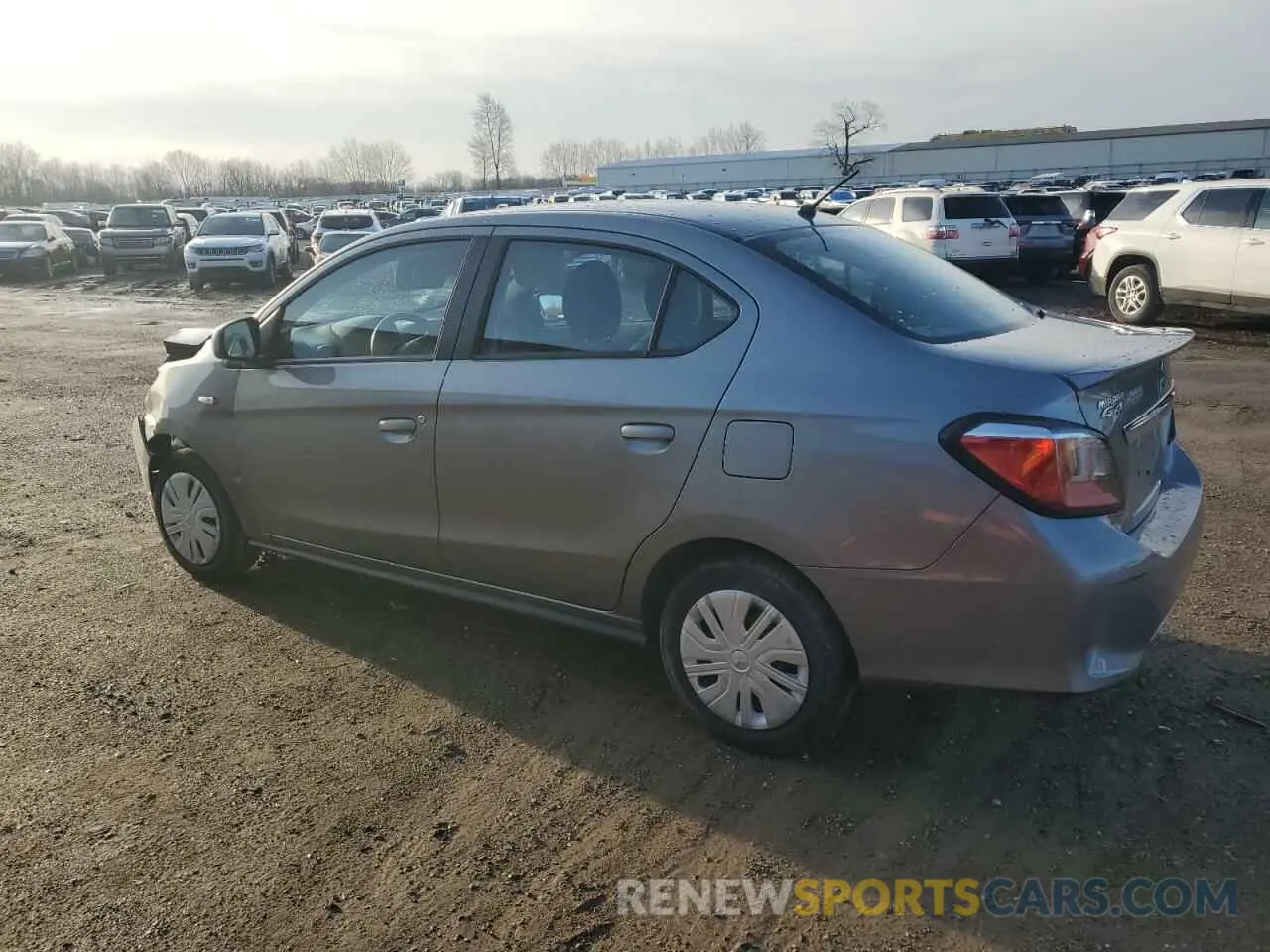 2 Photograph of a damaged car ML32FUFJ6MHF01857 MITSUBISHI MIRAGE 2021