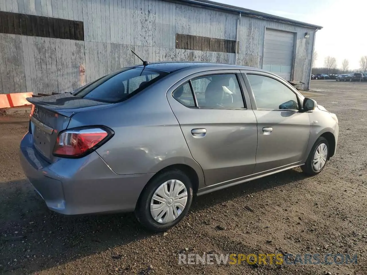 3 Photograph of a damaged car ML32FUFJ6MHF01857 MITSUBISHI MIRAGE 2021