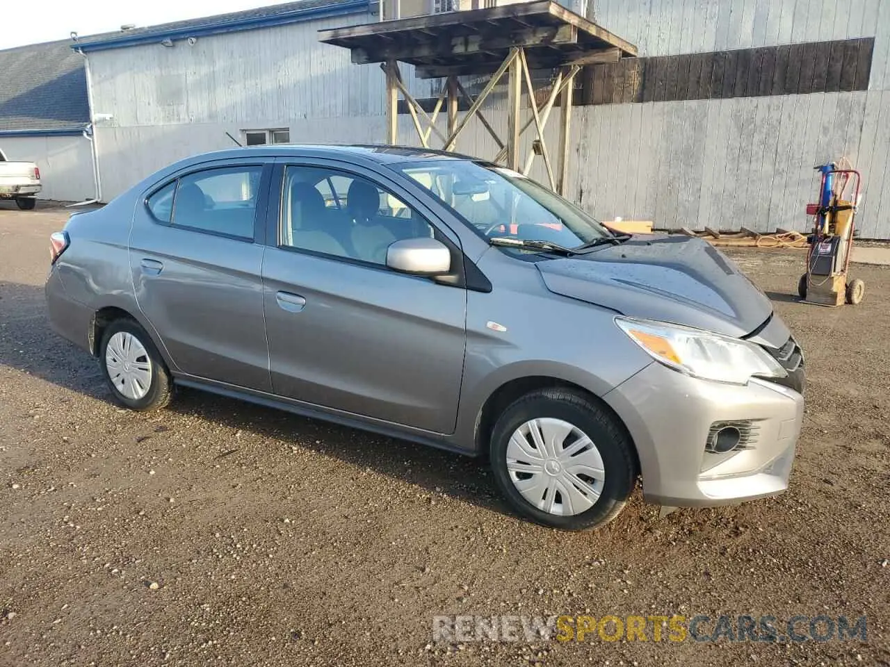 4 Photograph of a damaged car ML32FUFJ6MHF01857 MITSUBISHI MIRAGE 2021