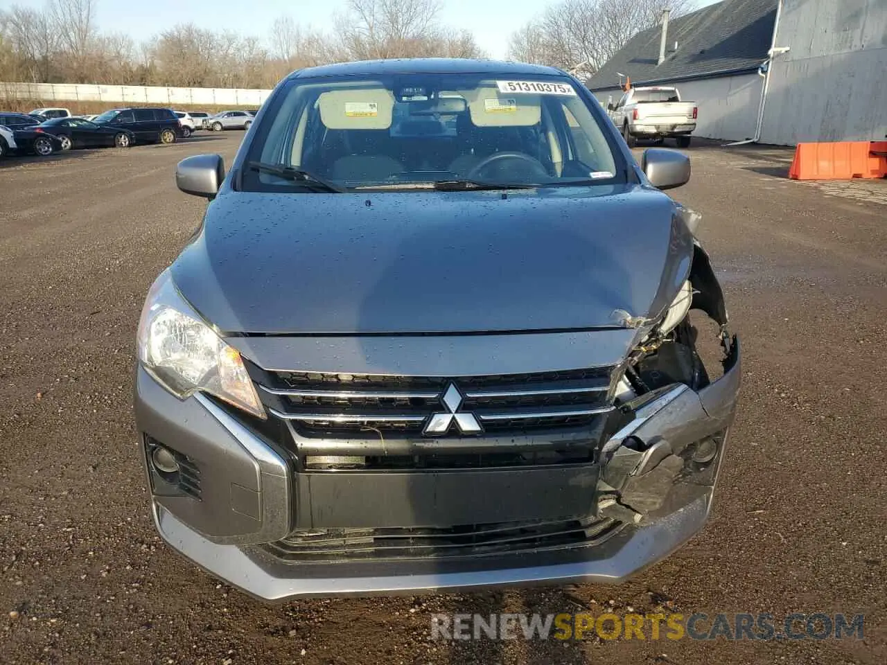 5 Photograph of a damaged car ML32FUFJ6MHF01857 MITSUBISHI MIRAGE 2021