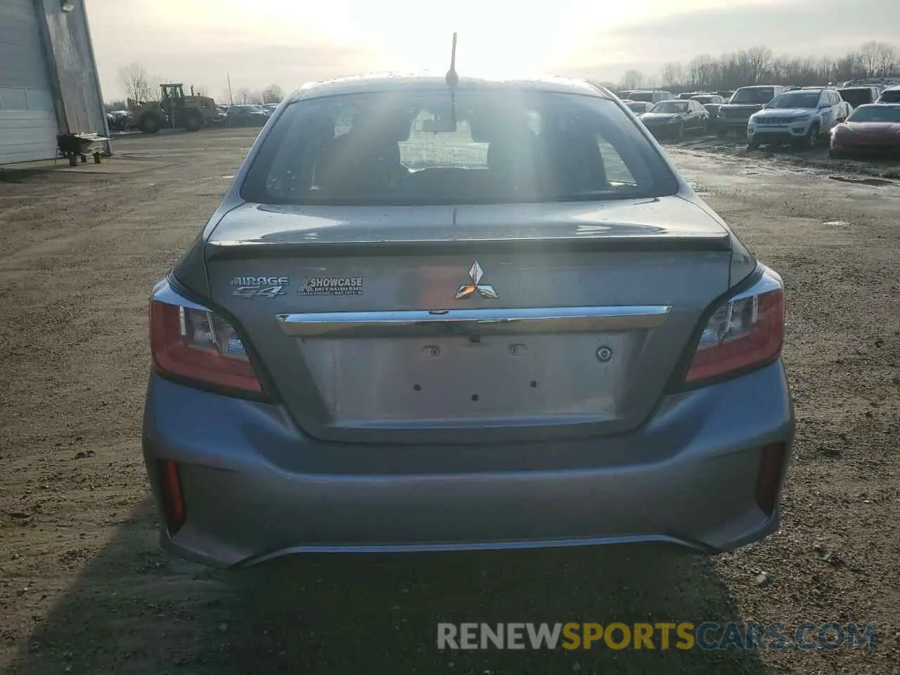 6 Photograph of a damaged car ML32FUFJ6MHF01857 MITSUBISHI MIRAGE 2021