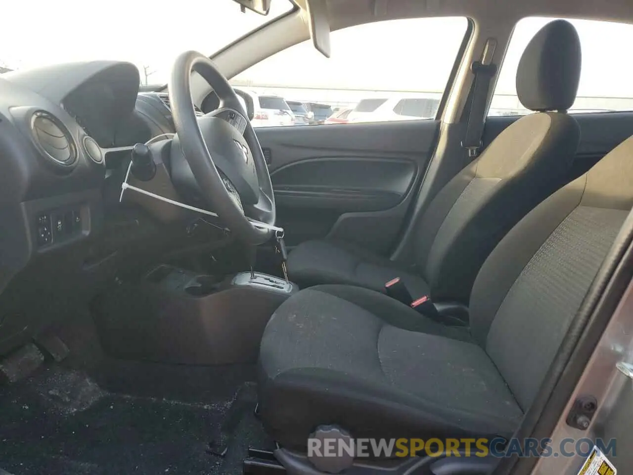 7 Photograph of a damaged car ML32FUFJ6MHF01857 MITSUBISHI MIRAGE 2021