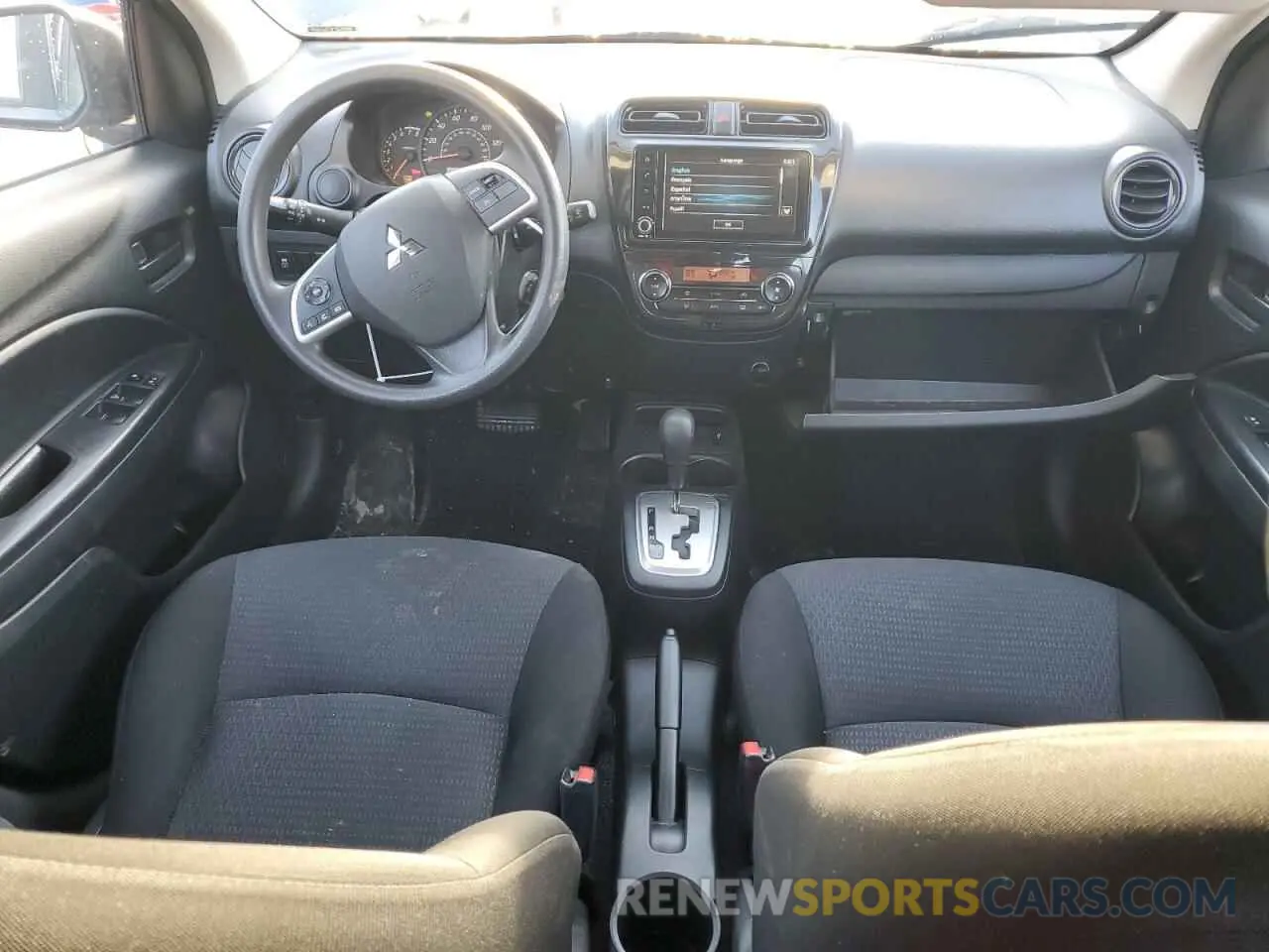 8 Photograph of a damaged car ML32FUFJ6MHF01857 MITSUBISHI MIRAGE 2021