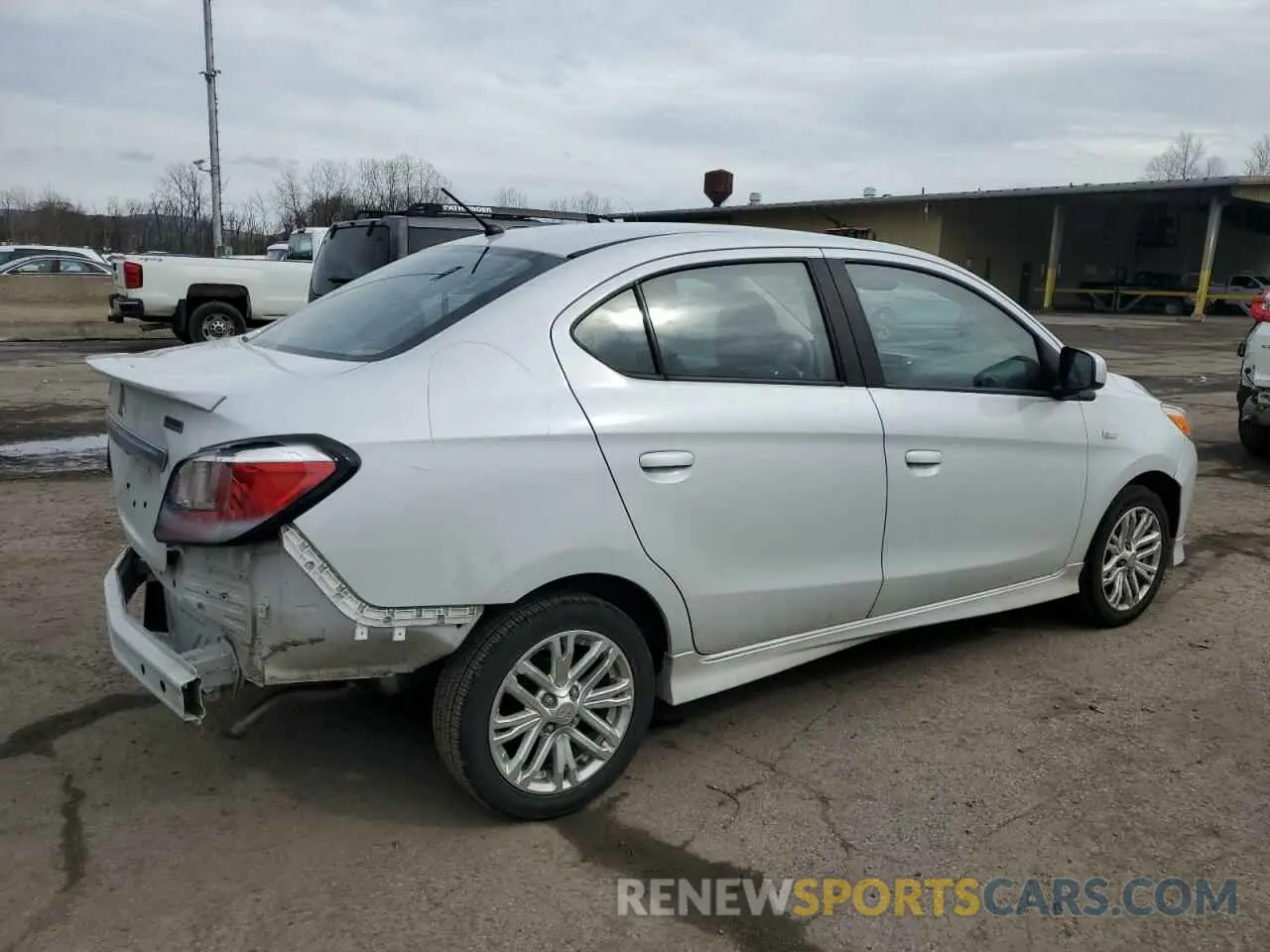 3 Photograph of a damaged car ML32FUFJ7MHF04900 MITSUBISHI MIRAGE 2021
