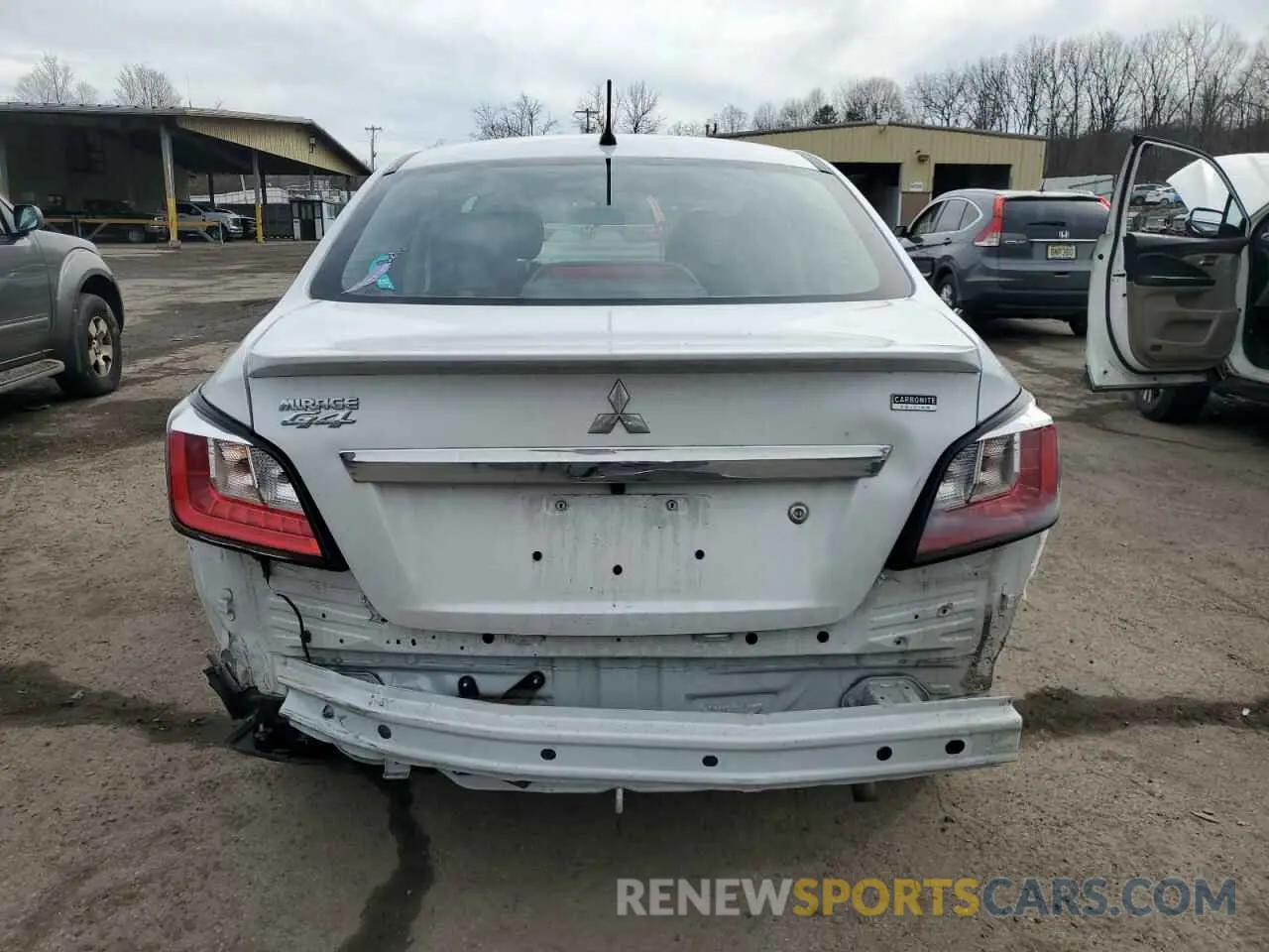 6 Photograph of a damaged car ML32FUFJ7MHF04900 MITSUBISHI MIRAGE 2021