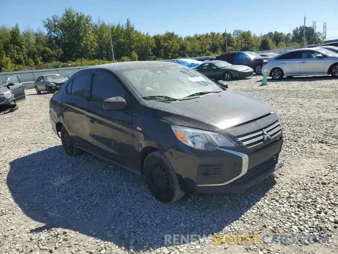 4 Photograph of a damaged car ML32FUFJ7MHF06386 MITSUBISHI MIRAGE 2021