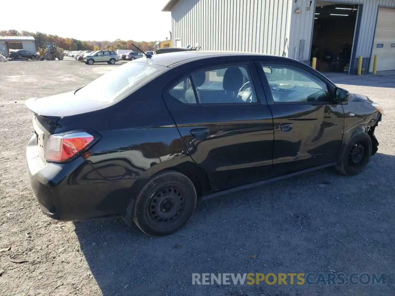 3 Photograph of a damaged car ML32FUFJ8MHF01679 MITSUBISHI MIRAGE 2021
