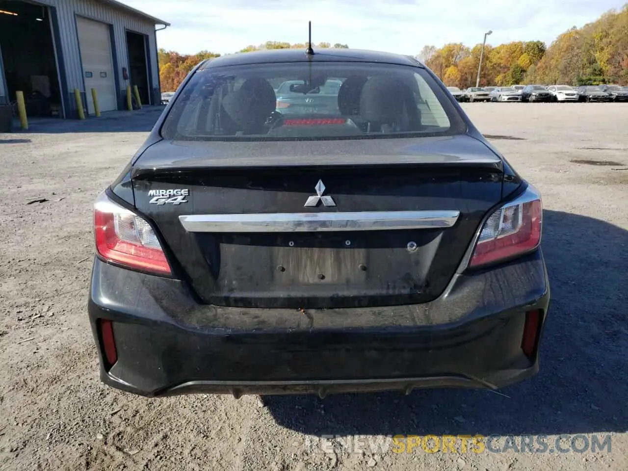 6 Photograph of a damaged car ML32FUFJ8MHF01679 MITSUBISHI MIRAGE 2021