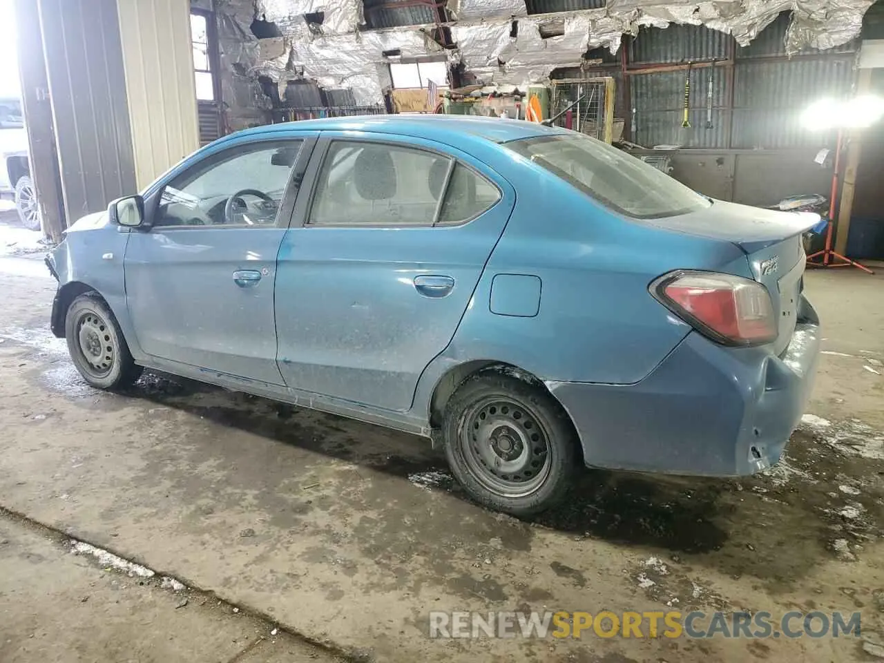2 Photograph of a damaged car ML32FUFJ9MHF02338 MITSUBISHI MIRAGE 2021