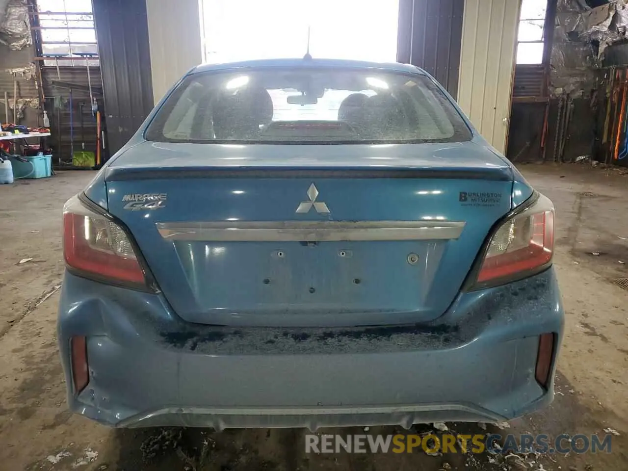 6 Photograph of a damaged car ML32FUFJ9MHF02338 MITSUBISHI MIRAGE 2021