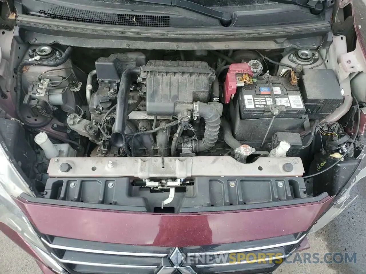 11 Photograph of a damaged car ML32FUFJXMHF06902 MITSUBISHI MIRAGE 2021