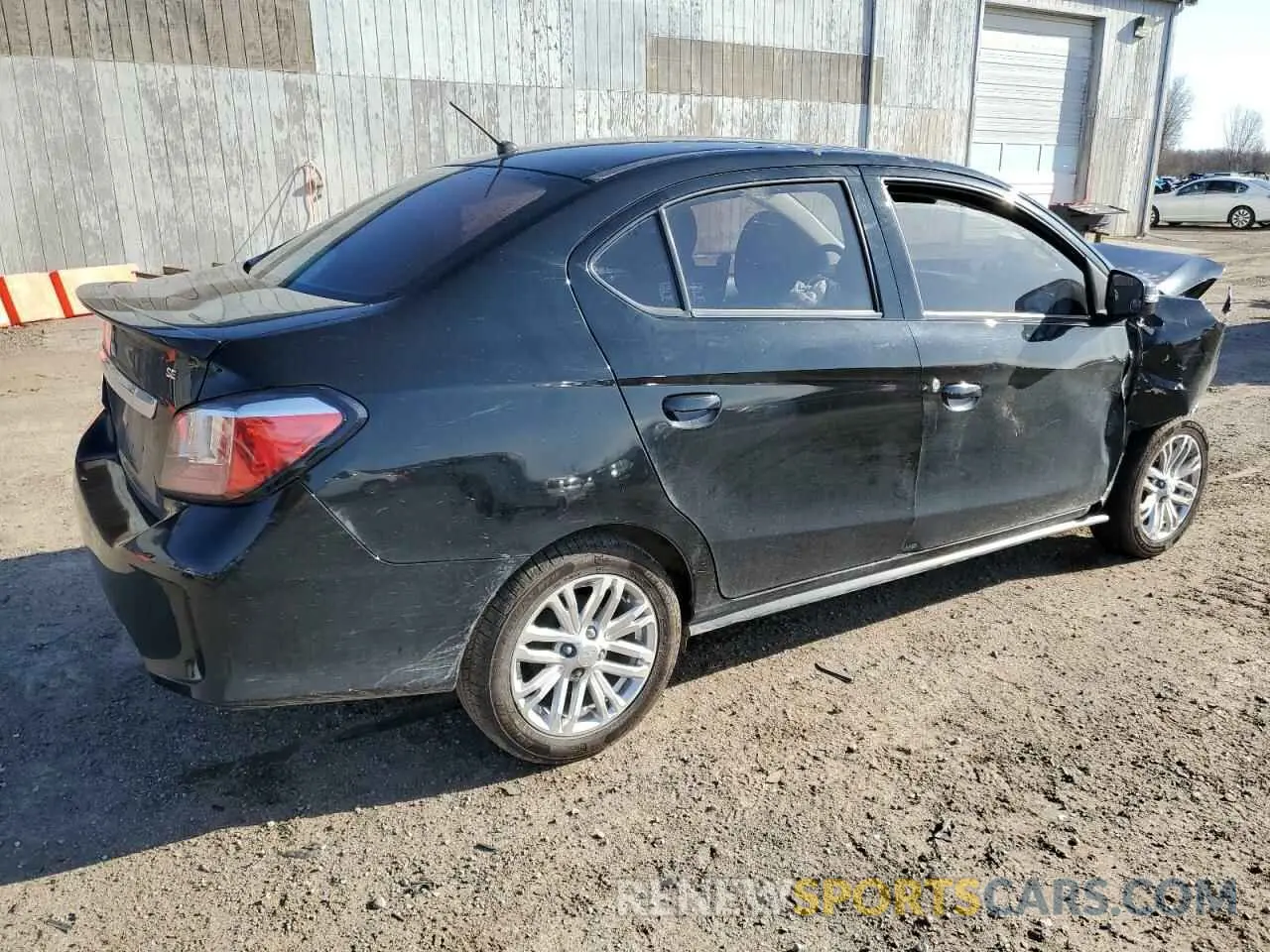 3 Photograph of a damaged car ML32FVFJ6MHF02612 MITSUBISHI MIRAGE 2021