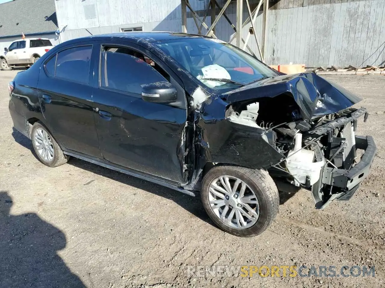 4 Photograph of a damaged car ML32FVFJ6MHF02612 MITSUBISHI MIRAGE 2021