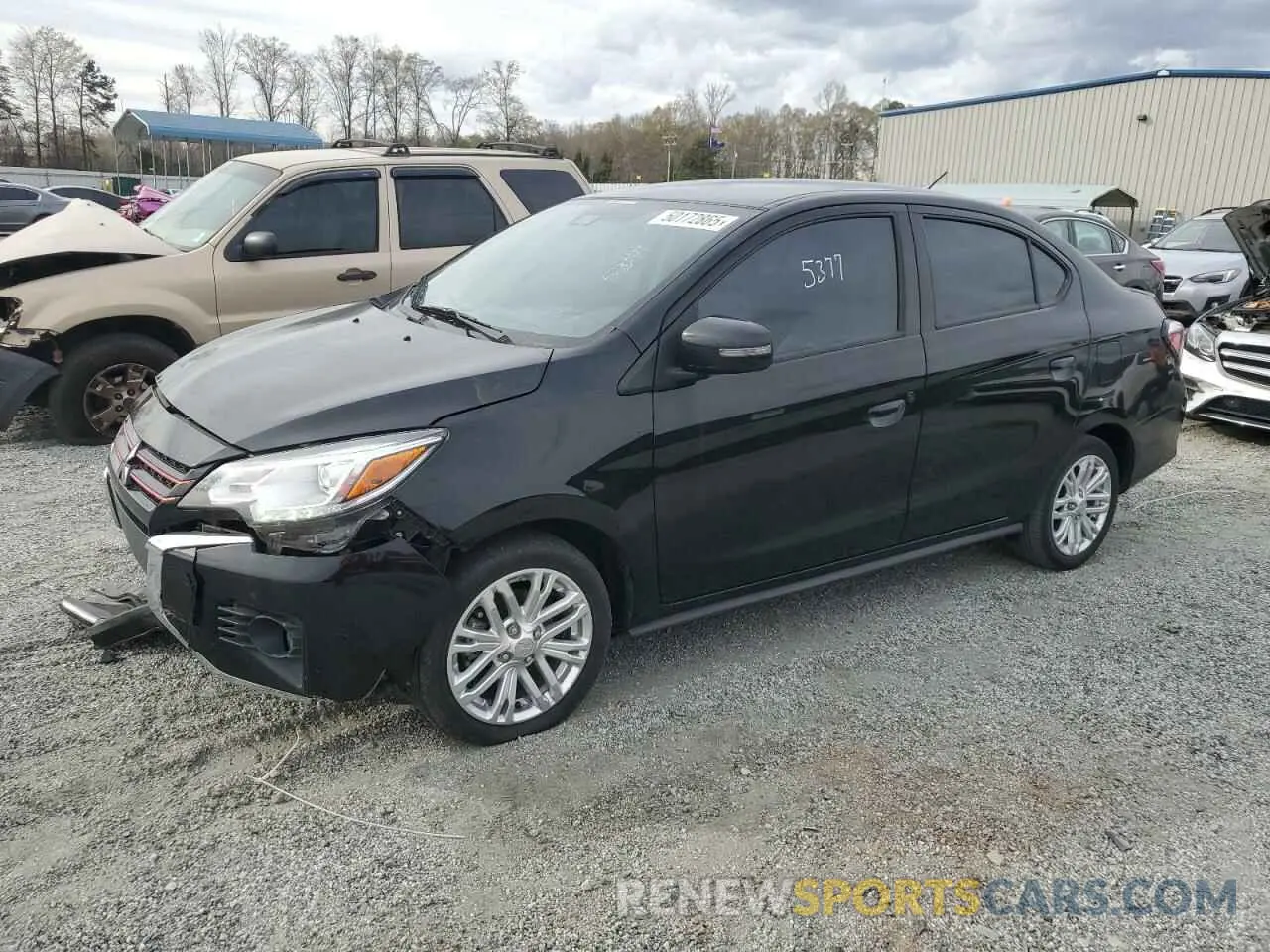1 Photograph of a damaged car ML32FVFJ6MHF06109 MITSUBISHI MIRAGE 2021