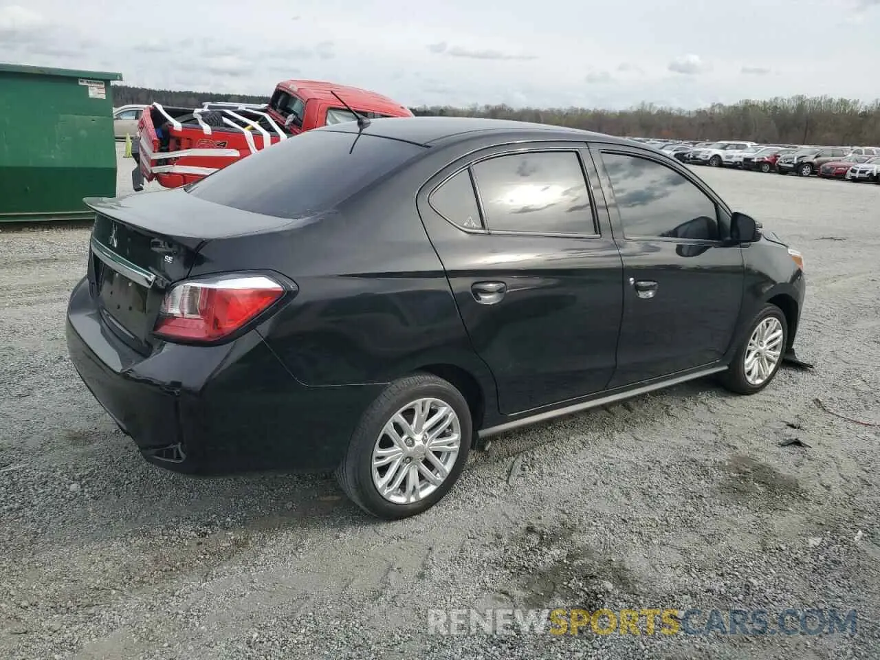 3 Photograph of a damaged car ML32FVFJ6MHF06109 MITSUBISHI MIRAGE 2021